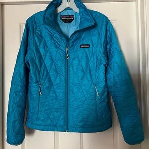 Patagonia Women's Blue Quilted Jacket